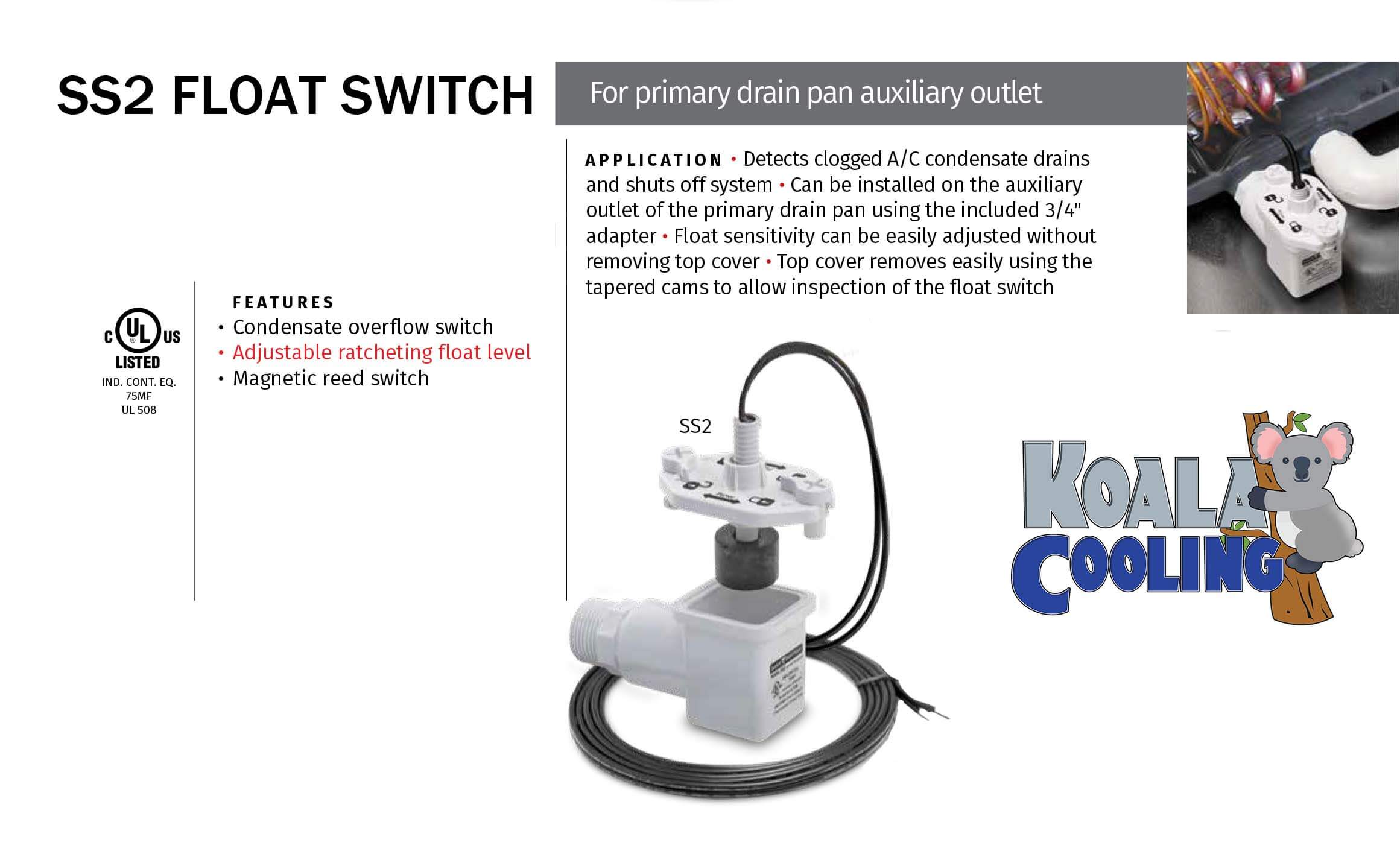 ss2 flaot switch