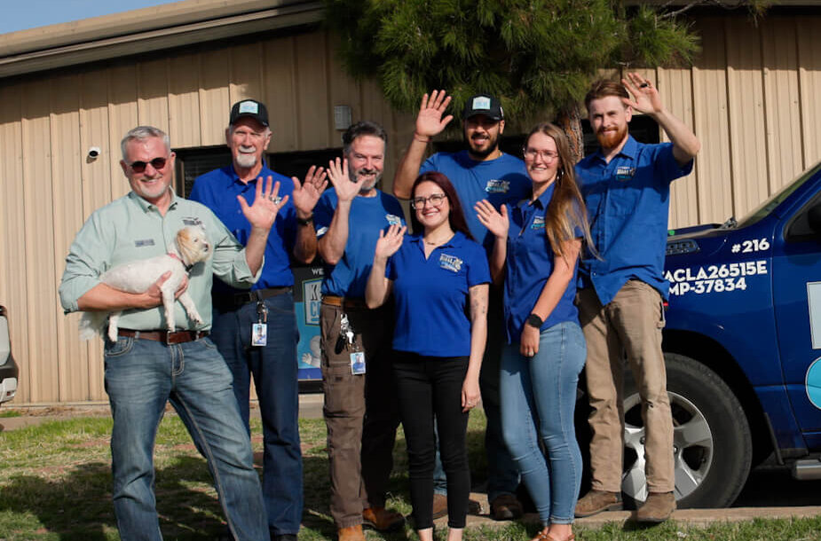Koala_cooling_and_plumbing_office_team Koala Cooling & Plumbing Team with Gabby