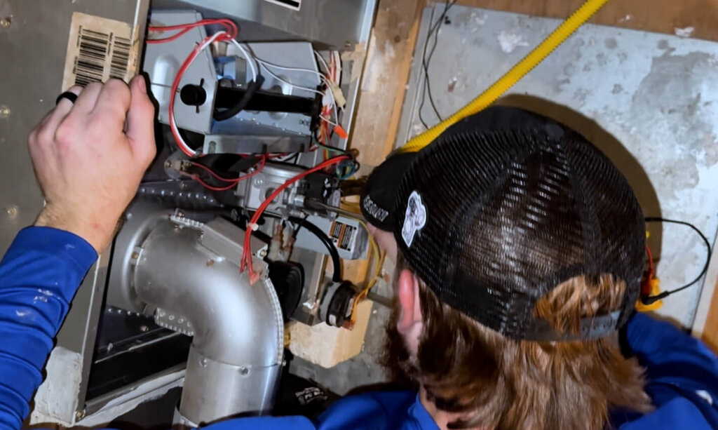 koala cooling and plumbing attic