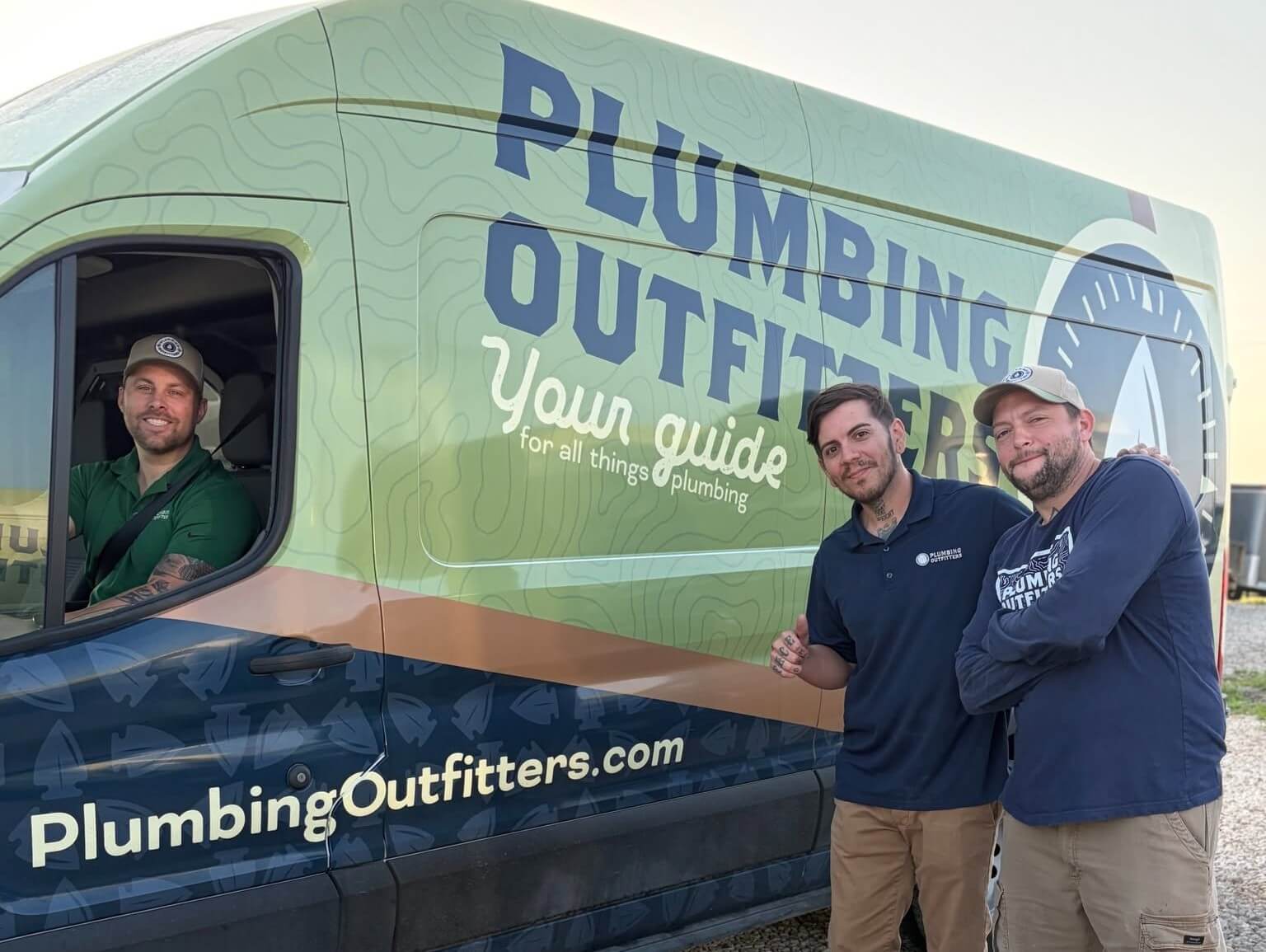 Plumbing Outfitters Guys w Van